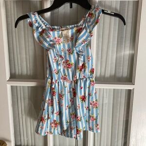 Shosho Floral Striped Dress